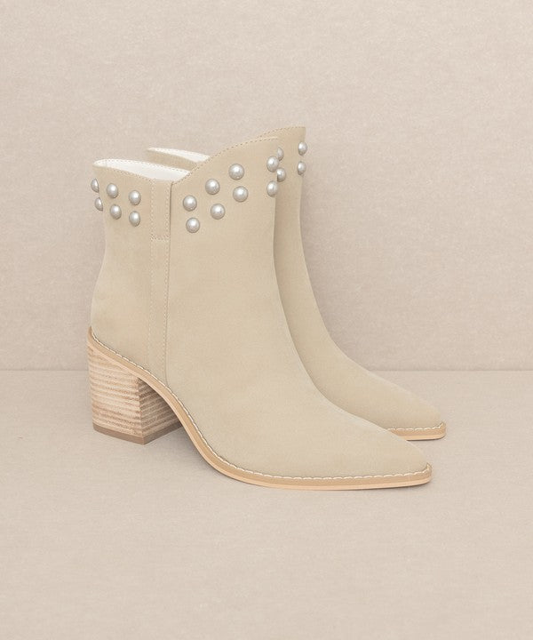 OASIS SOCIETY Alofi - Studded Collar Booties