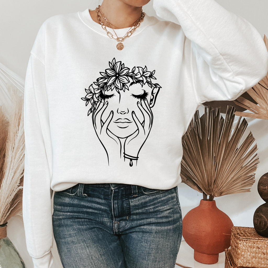 Flower Girl Crew neck